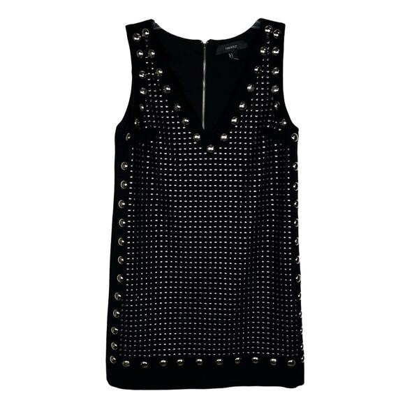 Forever 21 Dresses & Skirts - FOREVER 21 | Little Black Dress Mini with Studs Sleeveless Sexy S‎